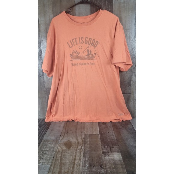 Life Is Good Do what you like like what you do Adult Tee Size XL - Picture 1 of 7